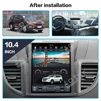 4+128GB Honda CRV Android Radio, magnetofons 2012. - 2016. Gadam Automašīnas Multimediju Atskaņotājs, Stereo Galvas Vienības PX6 Tesla GPS Navi Autoradio