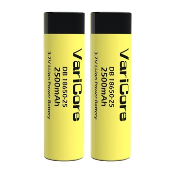 4-40PCS VariCore HE2 18650 uzlādējams litija-jonu akumulators 3,7 V 2500mAh var glabāt elektronisko 20A atbildības par e-cigarešu