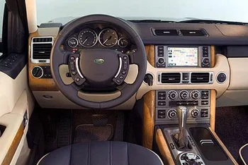4+64GB IPS Ekrānu PX6 DSP Land Rover Range Rover 3 2002-2011 Android Auto GPS Multimedia Player, Galvu Vienība, Radio Navi Audio