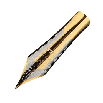 4 gab/Daudz Jinhao 159 450 599 750 baoer 388 Fountain pen Universālo dizainu, lielu Pildspalvu nib Zelta padoms 0.5 mm Taisni Zib
