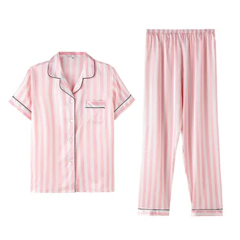 4 Gabals Personalizētu Nosaukums Sievietēm Sleepwear Mākslīgās Zīda Satīna Pidžamas Komplekts Piedurknēm Sleepwear Pidžamu Uzvalks Sieviešu Homewear