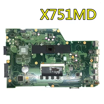 4 serdeņiem N2930/N2940 4G RAM X751MA Mātesplati X751MD REV 2.0 ASUS X751MA X751MD X751M pamatplate (Mainboard) ir pilnībā pārbaudīta