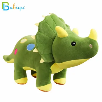 40-100CM Radošo Gudrs Triceratops Plīša Rotaļlietas, Multfilmas Dinozauru Dzīvnieku Lelle Pildījumu Karikatūra Spilvens Bērniem Zēni Dzimšanas dienas Dāvanas