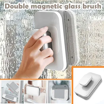 40# Stikla Virsmu Tīrītājs Double Sided Magnētisko Tīrīšanas Līdzeklis Sūklis Logu Tīrītājs Tīrīšanas Rīki Tīrītājs Noderīgu Virsmas Suka