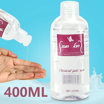 400 Ml Eļļošana Simulēt Spermas Smērvielu Seksa Lube Produktus uz Ūdens bāzes Seksa Naftas Seksuālo Anālais Lubrikants Pieaugušo Seksa Produkti