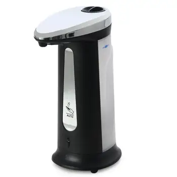 400 ml Šķidro Ziepju Dozators Automātiskā Touchless ABS Electroplated Sanitizer Viedo Sensoru Dispensador Pudeli, Virtuves, Vannas istaba