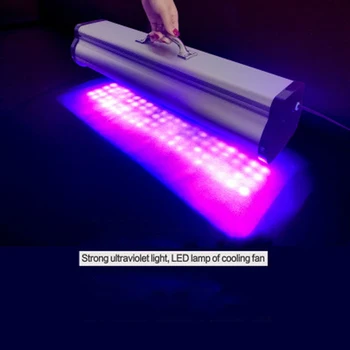 400W LED portatīvās UV colloid konservēšanas lampas Drukas galviņa tintes foto printeri konservēšanas 395nm cob UV led lampas