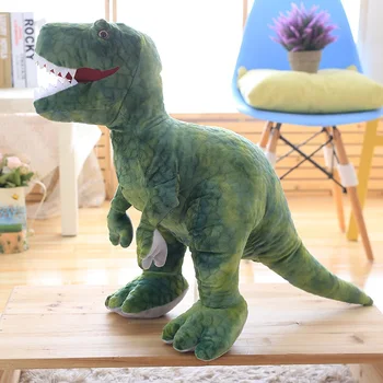 40cm-110cm Simulācijas Dinozauru Plīša Rotaļlietas, mīkstās Plīša Dinozauru Spilvens Tyrannosaurus Rex Lelles Bērni, Meitenes Dāvanas