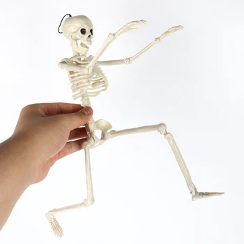 40cm Halloween Skelets Ķirbju triks aksesuārus šausmu Skelets rotaļlietas lelle Halloween Mājas, Dārza Dekori Kapa piemineklis gara rotājumu lelles