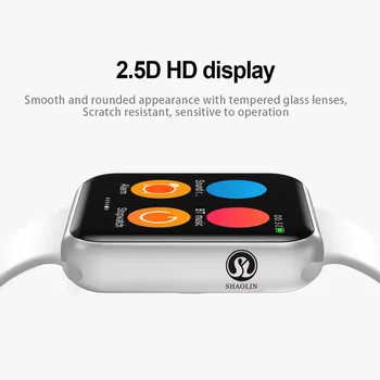 44mm Bluetooth Smart Skatīties, 1:1 SmartWatch Gadījumā par Apple Skatīties, Sērija 4 iOS iPhone 8 PLUS XS Android Smart Tālrunis, kas NAV Apple Skatīties