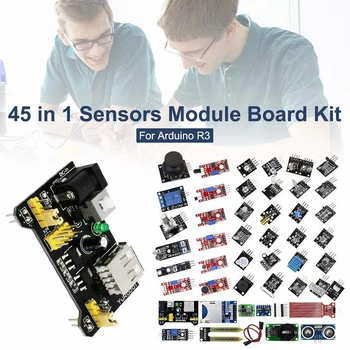 45 1 Sensori Moduļu 16 in 1 Robots Projektu Starte Komplekts Arduino Aveņu Pi Labāk Nekā 37 1 DIY UNO R3 MEGA2560