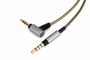 4ft/platības ziņā ir atšķirīgas 6ft Nomaiņa Sudraba uzlabot Audio Kabeli Audio, Technica ATH-M50xBT SR50/SR50BT austiņas