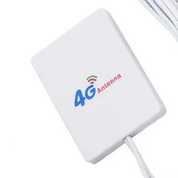 4G/3G, WiFi Antena 28dBi LTE Antenas Signāla Pastiprinātājs 4G/3G Mobile Router WiFi Antena SMA/TS9/CRC9 Tīkla Platjoslas Antena