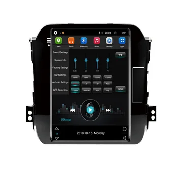 4G LTE Android 10 Kia Sportage 2008-Tesla Veida Multivides Stereo Auto DVD Atskaņotājs Navigācija GPS Radio