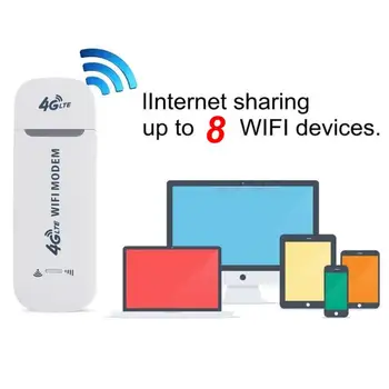 4G LTE USB, Wifi, Modem 3g, 4g, Usb Dongle Automašīnu Wifi Router 4g LTE Dongle Tīkla Adapters Ar Sim Kartes Slots 2020 Bezvadu WIFI Modems