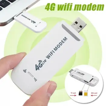 4G LTE USB, Wifi, Modem 3g, 4g, Usb Dongle Automašīnu Wifi Router 4g LTE Dongle Tīkla Adapters Ar Sim Kartes Slots 2020 Bezvadu WIFI Modems