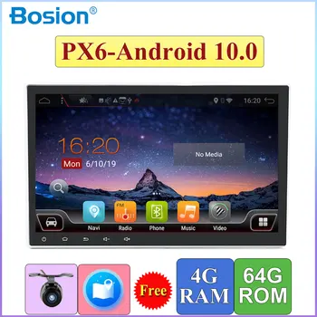 4G RAM+64G ROM, Android 10.0 Auto Multimediju DVD Atskaņotāju Auto Radio, GPS Navigācija, 10.1 collu Wifi BT OBD DAB RDS AUX HDMI SWC