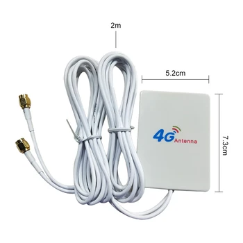 4g router antenas antena šūnu pastiprinātājs automašīnu para modemu sma 3g hf telefona longo alcance signāla maršrutētājs lte gsm, wi-fi carro