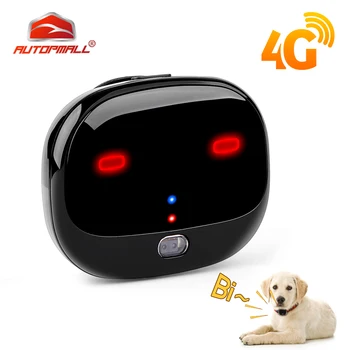 4G Suņu GPS Pet Tracker Pet Dog Tracker Ūdensizturīgs Sporta Solis Reālā laika WiFi Izsekošanas Balss Monitors Tracker GPS Kaķis Bezmaksas APP