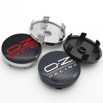 4gab 60mm auto daļas OZ logo augstas kvalitātes modes jaunums riteņu apakšas attiecas riteņa centrs uzlīme sacīkšu mainītās daļas