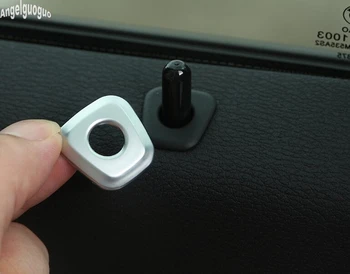 4gab ABS chrome oglekļa šķiedras stils BMW X2 F39 2018. gadam up piederumi Auto durvīm skrūvju bloķēšanas pin vāka slēdzi, apdare, apdares sequin