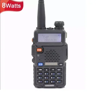 4GAB Baofeng UV-5R Portatīvās Walkie Talkie Radio Stacijas 128CH VHF UHF Dual Band UV5R divvirzienu Radio Medību Ham Radio, CB