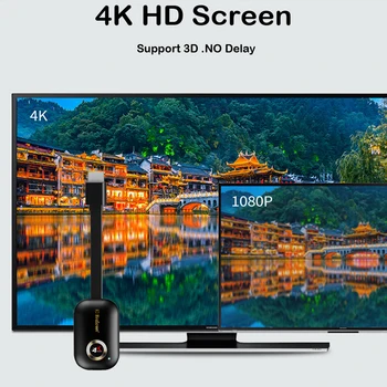 4K TV Stick G9 Plus 2.4 G/5G Miracast Bezvadu AirPlay DLNA, HDMI-saderīgam Mirascreen Displejs Spogulis Uztvērēju TV Dongle