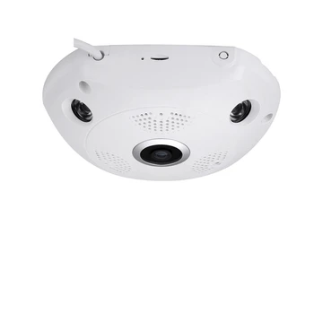 4MP Fisheye AHD Kameras CCTV Iekštelpu 360 Grādiem IS Cut Filtrs Panorāmas fish Eye (Zivs acs Video Novērošanas Centrālās Analog Cams 20M IS