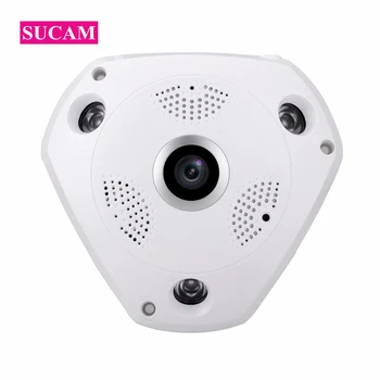 4MP Fisheye AHD Kameras CCTV Iekštelpu 360 Grādiem IS Cut Filtrs Panorāmas fish Eye (Zivs acs Video Novērošanas Centrālās Analog Cams 20M IS