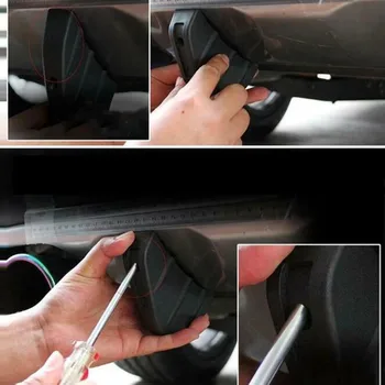 4pc Universālas Automašīnas aizmugurējā bufera spoileris Auto Piederumi Dodge kalibra Lādētāju ceļojums Seat Leon FR Ibiza cupra