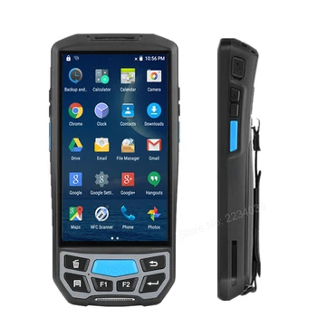 5.0 collu 1D/2D QR Svītrkodu Skeneri, NFC WIFI PDA Android 7.0 5 Collu Portatīvo Bezvadu svītru Kodu Rearder Rokas POS Terminālā