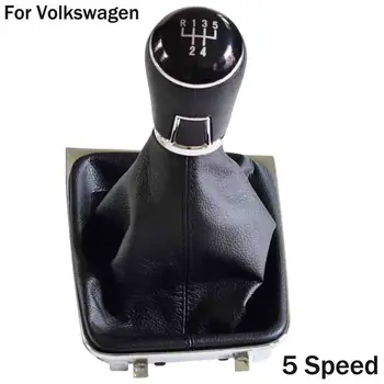 5/6 Ātrumu Manuālo Auto Pārnesumu Pārslēdzēju Rokturi Stick Sviru Gaiter Boot Segums, Volkswagen, VW Golf 7 MK7 2013-2017