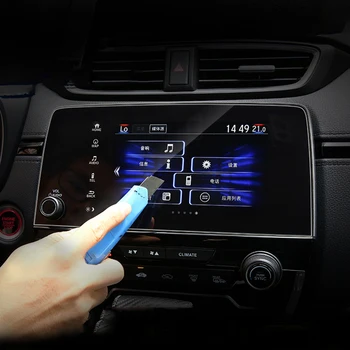 5/7inch Honda CR-V CRV 2017 2018 2019 Rūdīts Stikls Automašīnas Navigācijas Ekrāna Aizsargs Touch Ekrānu plēves Pret Skrāpējumiem