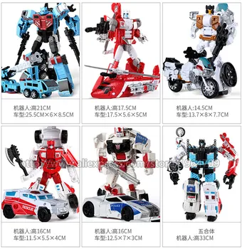 5 in 1 Lielajam 32CM Devastator Transformācijas Rotaļlietas Zēniem Anime Robots Automašīnas Tvertnē Motociklu Āķis Modelis Mazulis Darbības Rādītāji Pieaugušo Rotaļlietas