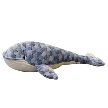 50/100cm Jaunu Stilu Zilā Haizivs Plīša Rotaļlietas Big Fish Auduma Lelle Vaļu Pildījumu Dzīvniekiem, Bērniem Dzimšanas dienas Dāvanu Nomierinātu Bērniem