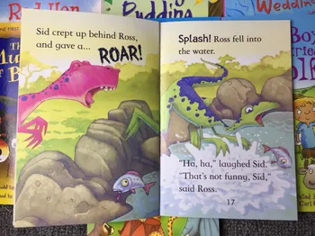 50 Grāmatas/set Usborne Mans Otrais Lasījums Bibliotēkā Kastē, kas Mācās angļu valodu, Krāsošana Stāstu Grāmatas Bērniem Kids Izglītojošās Rotaļlietas