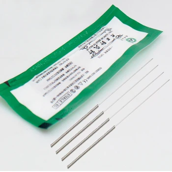 500pcs/lodziņā acupunctue adatas skaistuma masāža adatas, vienreizējās lietošanas akupunktūras adatu paredzēta vienreizējai lietošanai ar caurules