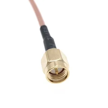 500pcs SMA Male SMA Male Plug RF Bize Koaksiālie Jumper Cable RG316 50CM