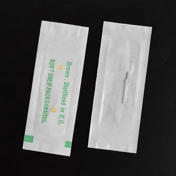 50gab 5R Microblading Adatas Microblading Ēnojumu Adatas Mikro Blading, permanentais Make Up Adatu Tebore Uzacu Izšūšana