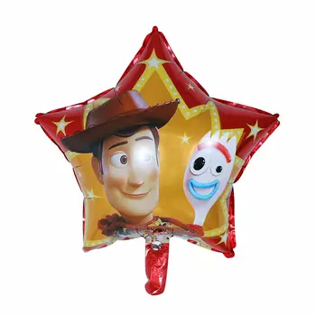 50gab/daudz 18inch Buzz Lightyear Baloni Stāsts Partijas Apdare Rotaļlietas karikatūra Folija Hēlija Baloni Dzimšanas dienas svinības Piegādēm