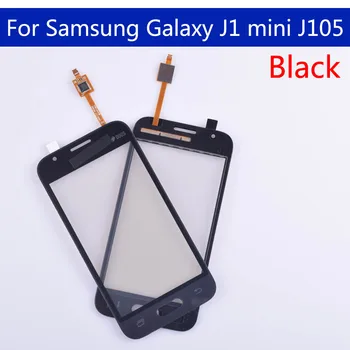 50gab\daudz J105 Samsung Galaxy J1 mini J105 J105H J105F J105B J105M SM-J105F Touch Screen panelis Digitizer Stikla Touchscreen