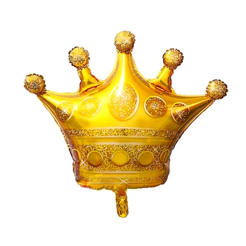 50gab/daudz Liela Izmēra Princess Crown Alus Krūze Hēlijs, Folija Baloni Zelta Ballons Dzimšanas dienas svinības Rotājumus Bērniem Karnevāla Piederumi