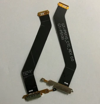 50gab/daudz uzlādes lādētājs flex kabelis USB dokstacijas pieslēgvieta Samsung Galaxy Tab 2 P5100