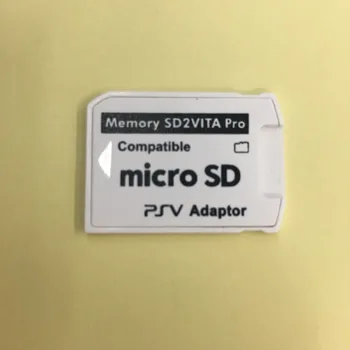 50GAB Jaunākā Versija 5.0 SD2Vita Par PS Vita Atmiņas Karte PSVita Spēle Card1000 PSV Adapteris 3.60 Sistēmas 256 GB Micro SD atmiņas karte