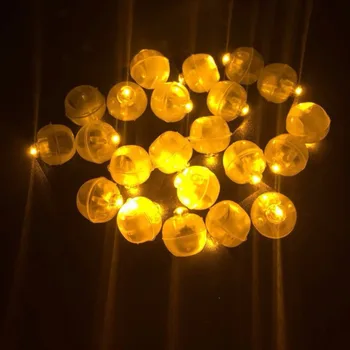 50gab Lieldienu LED Balons, Mirdzoši Baloni, Krāsains Gaismas Mirgo Gaismas Baloni Modelēšanai Nelielu Kāzu Dekorēšana