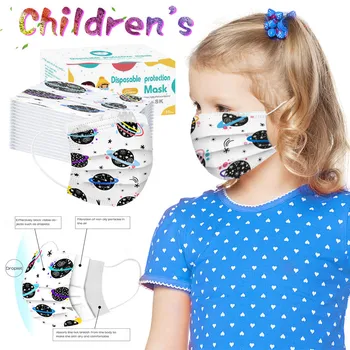 50gab Maska Bērniem, Bērnu máscara PM 2.5 Sejas Maska Anti-Infekcijas Vīrusu Piesārņojuma Pierādījumu Muti-purns Bērniem Āra Maskas, Respiratori