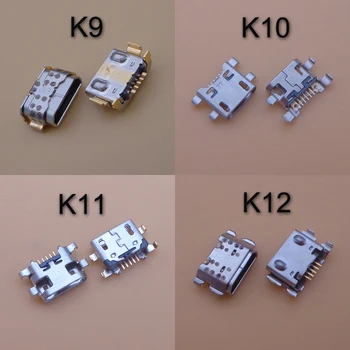 50gab Par LG K9 X210 LM-X210EM LMX210EM / K10 K420 K428 G4 F500 H815 2016 K420N MS428 USB Uzlādes Lādētāja Ports Dock Savienotājs