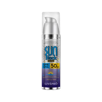 50ml Saules SPF 50PA+++ Ausma Spray Sauļošanās Saules Elpojošs Mitrinošs Pret Ultravioleto Ūdensizturīgs Sauļošanās