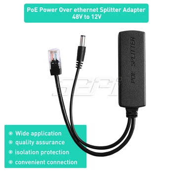 52Pi 48V uz 12V PoE Splitter Modulis Ar Gigabit NIC PoE Switch Pagarināšanu Power Over Ethernet par IP Kameru, AP, Maršrutētājs Voip