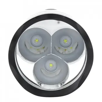 5400LM C10 3 LED XPG2 R51A Lampa Pērles Balta Gaisma Ūdensizturīgs Medību kabatas Lukturītis Ar 18650 Akumulatoru Hungting Apgaismojums / Zvejas